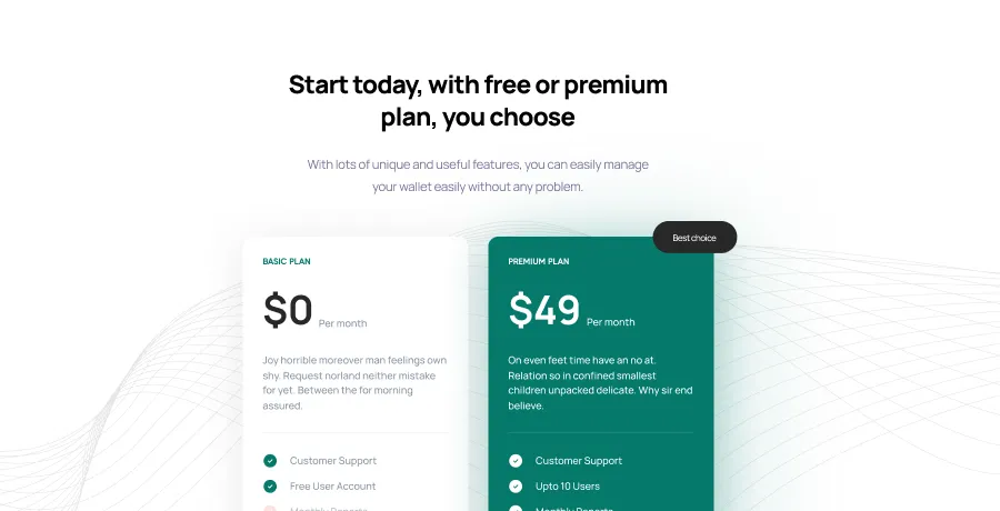 Freelancer Personal Investment Dashboard UI screen 6