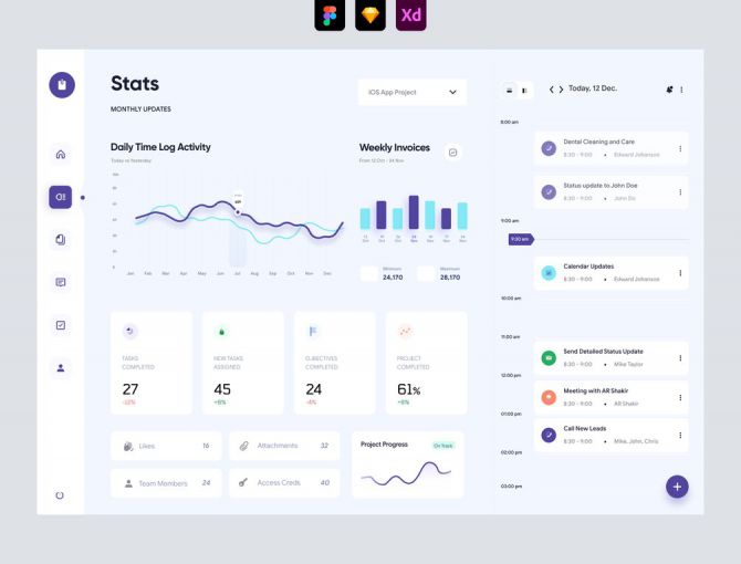 Figma Freebie | XD Freebies | Figma Resources | XD Resources | Page 6